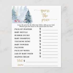 Winter blue Price Guess Baby Showspiel