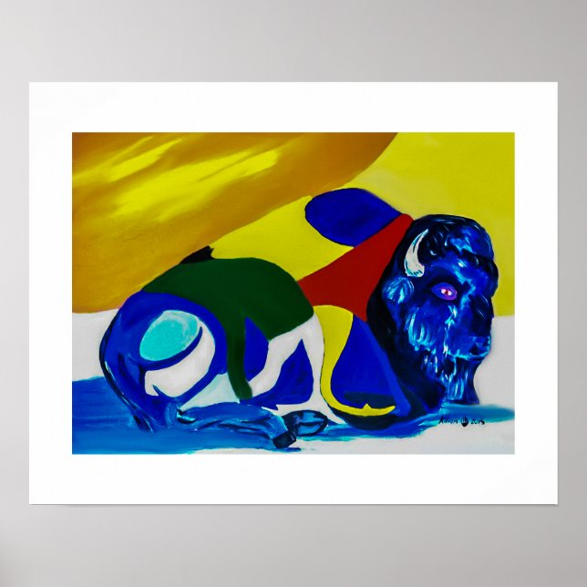 Winter-Blues Poster (Vorne)