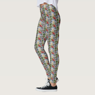 Winter Blume & Holly Leggings
