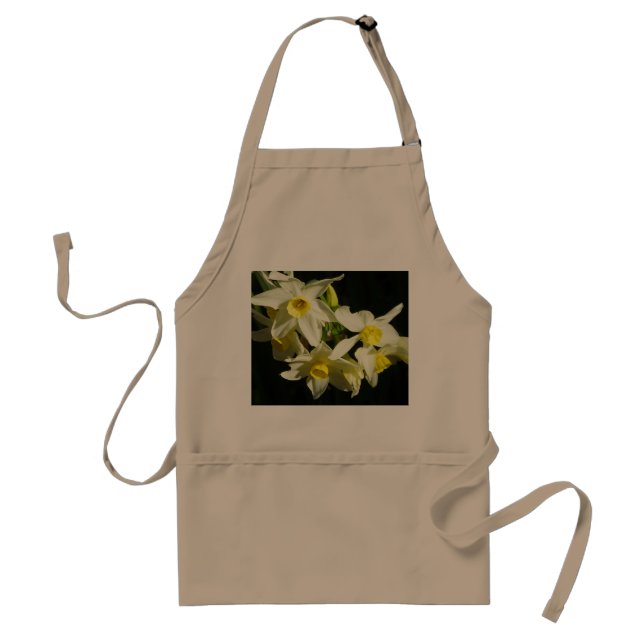 Winter-Blumen Schürze (Vorne)