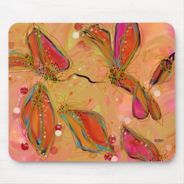 Winter Blush Mouse Pad Mousepad (Vorne)