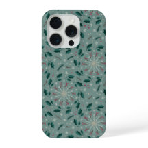 Winter Botanical Snowflake IPhone Case