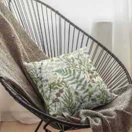 Winter botanisch kissen