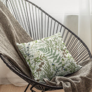 Winter botanisch kissen