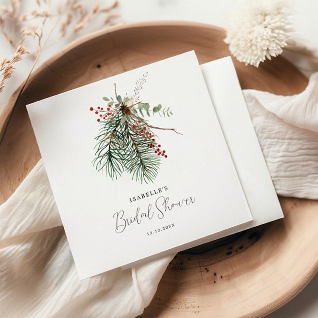 Winter botanisch serviette (Von Creator hochgeladen)