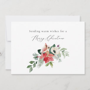 Winter Botanische Landschaft Frohe Weihnachten