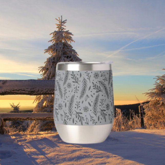 Winter Botanischer Weintrauber, stemless - Grau (Von Creator hochgeladen)