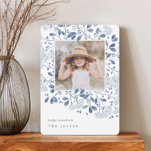 Winter Bouquet   Hanukkah-Foto Feiertagskarte