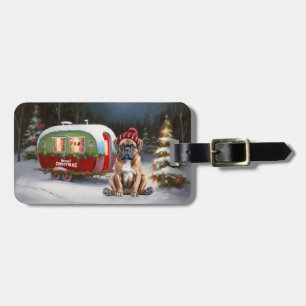 Winter Boxer Karawane Weihnachtsabenteuer Gepäckanhänger