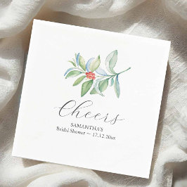 Winter Brautparty Cocktail Napkins Weihnachten Serviette