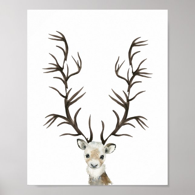 Winter buck oder tun Geschlecht zeigen Daumenabdru Poster (Vorne)