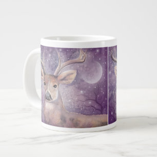 Winter Buck Wildlife Dez Jumbo-Tasse
