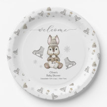Winter-Bunny-Eislauf-Baby-Shower-Willkommen 
