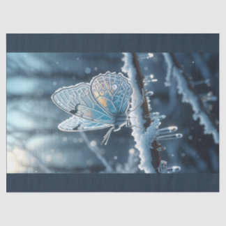 Winter Butterfly Seidenpapier