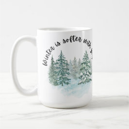 Winter Calm Mug — Cold Days by Magy Soulhart Kaffeetasse