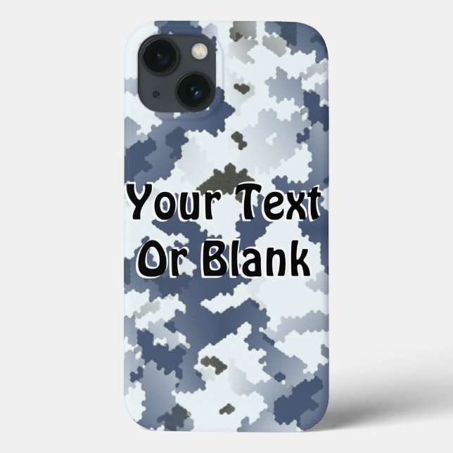 Winter Camouflage Case-Mate iPhone Hülle (Rückseite)