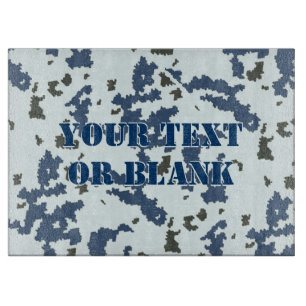 Winter Camouflage Schneidebrett