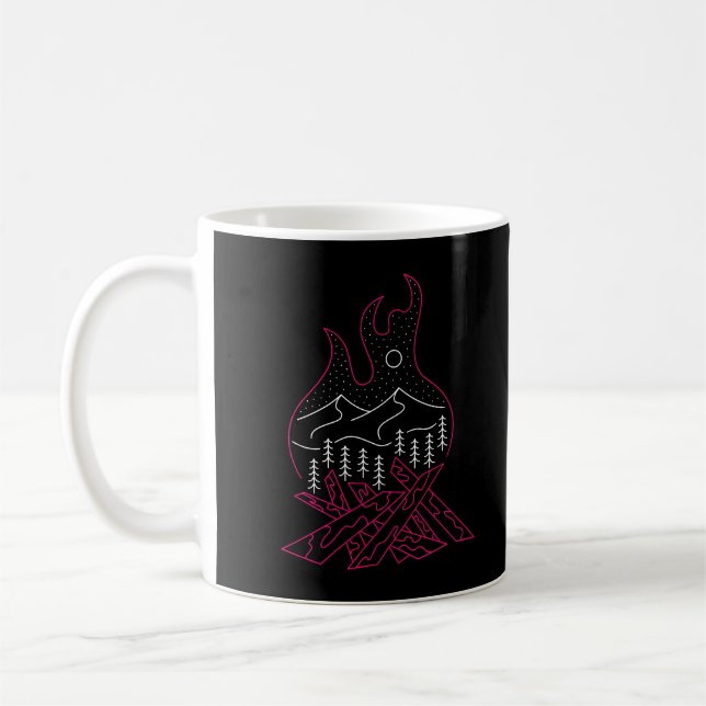 Winter Campfire Kaffeetasse (Links)