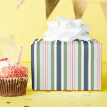 Winter-Candy-Streifen-Geschenkpapier
