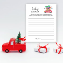Winter car Baby Eimer List Spiel