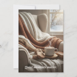 Winter Card Feiertagskarte