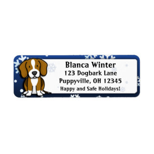 Winter-Cartoon-Beagle