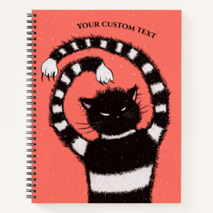 Winter Cat Lover Notizbuch