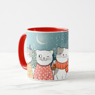 Winter Cats Tasse