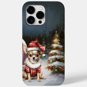 Winter Chihuahua Caravan Weihnachtsabenteuer Case-Mate iPhone 14 Pro Max Hülle