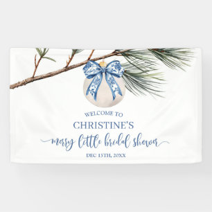 Winter-Chinoiserie-Bogen-Weihnachten-Großbanner Banner