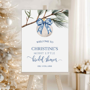 Winter Chinoiserie Willkommensgruß Poster