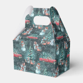 Winter Christmas gemütlich Geschenkschachtel