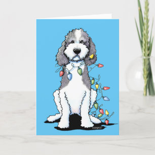 Winter Christmas Parti Doodle Feiertagskarte