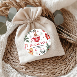 Winter-Cocoa-Geburtstagsgeschenk-Anhänger Geschenkanhänger