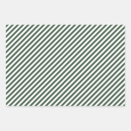 Winter Colour Wrapping Paper Flat Sheet Set 6 Geschenkpapier Set