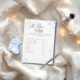 Winter Coquette Blue Price ist die richtige Game C Einladung