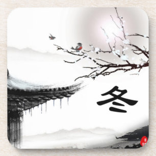 Winter Cork Untersetzer