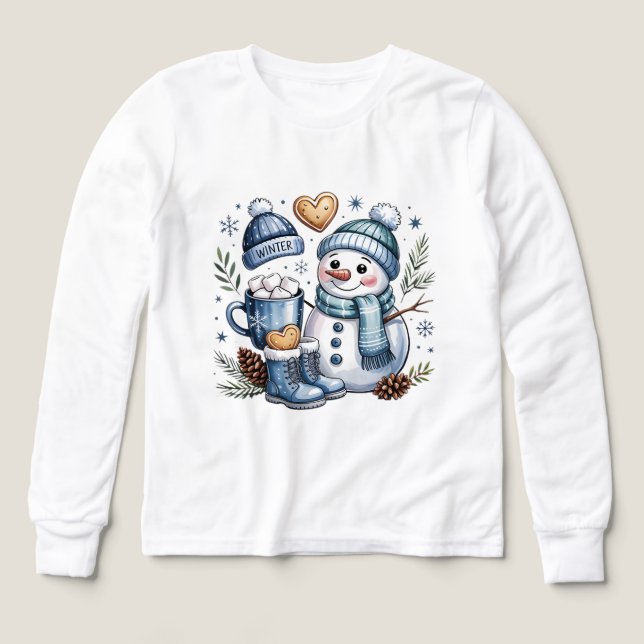 Winter Cozy Snowman  (Design Vorderseite)