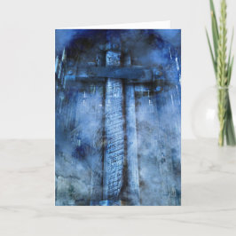 Winter Cross Feiertagskarte