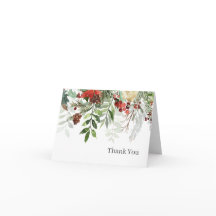 Winter Dankeskarten für Geschäftskunden für wohltä