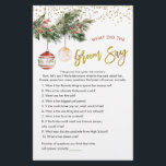 Winter Deck die Hallen Brautparty Was Groom sagt<br><div class="desc">Winter Deck Brautparty Was Groom Say Game sagt</div>