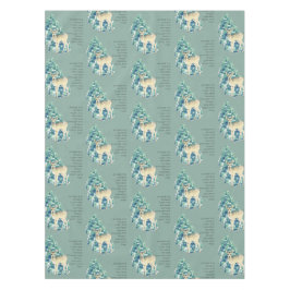 Winter Deer in the Snow – Wildlife Art Home Decor Tischdecke