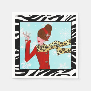 "Winter DIVA" Serviette