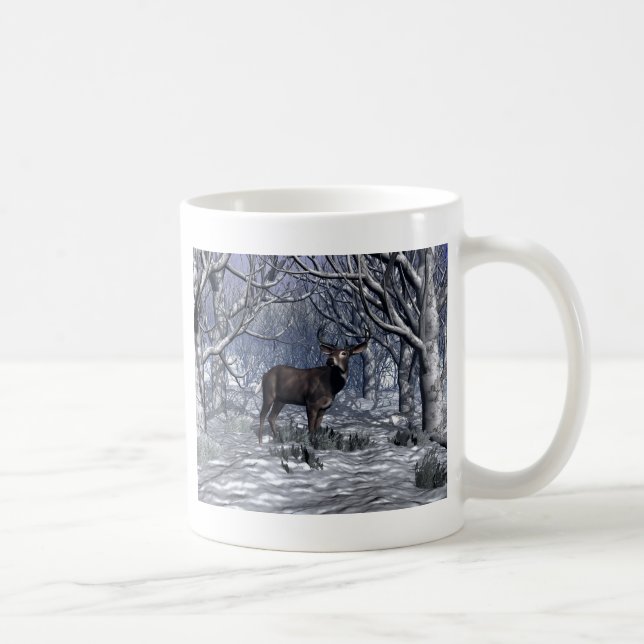 Winter-Dollar Kaffeetasse (Rechts)