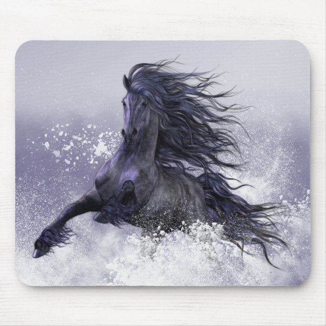 Winter-Donner Mousepad (Vorne)