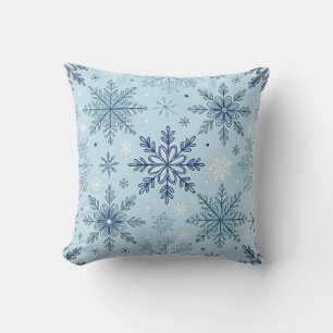 Winter Dreams Snowflake Cushion Kissen