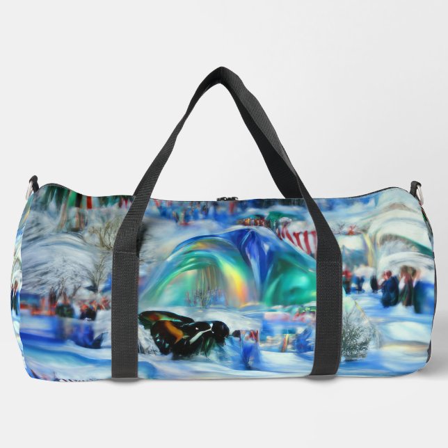 Winter Dreamscape Duffle Bag (Vorderseite)