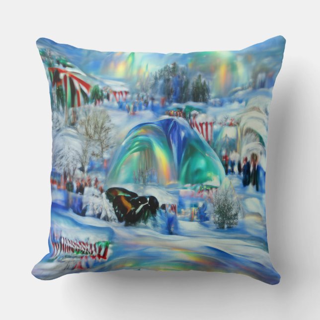 Winter Dreamscape Kissen (Vorderseite)