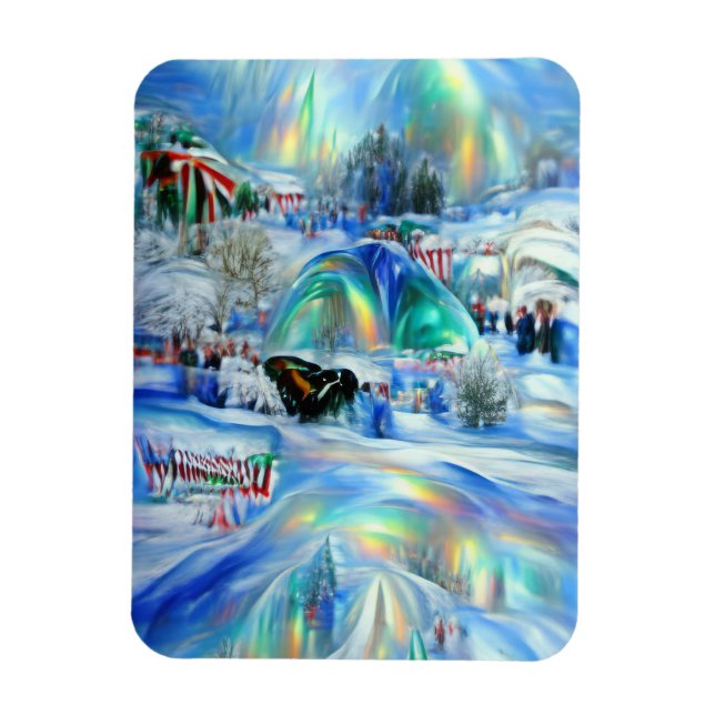 Winter Dreamscape Magnet (Vertikal)