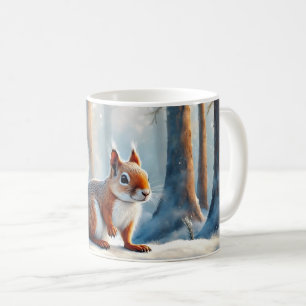 Winter Eichhörnchen Tasse